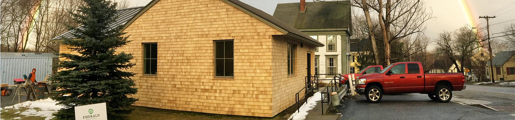 Cedar Shingles Hide a Beautiful Retrofit Wall Assembly