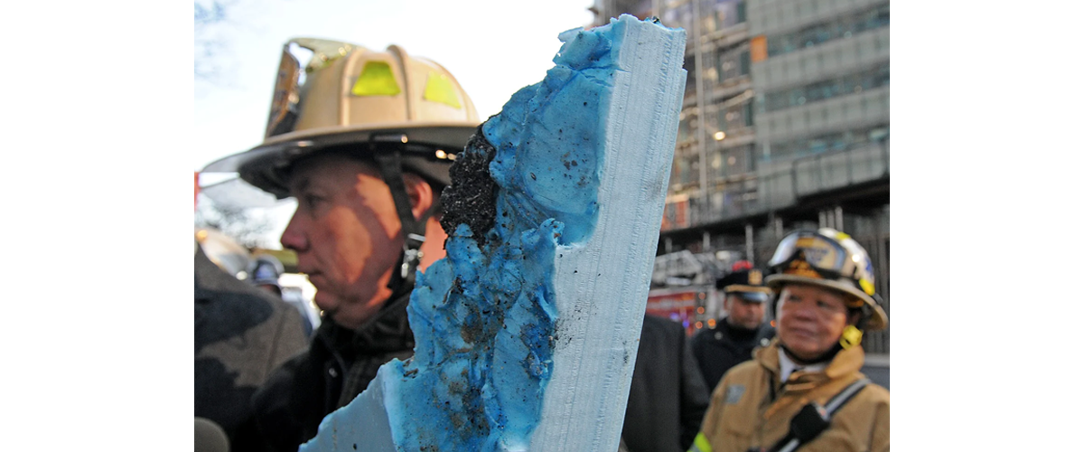 Foam Board Fire in New York City