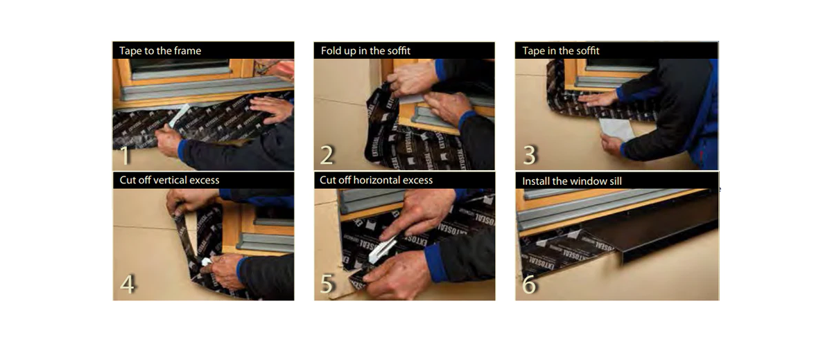 Heavy-Duty Window Flashing by Chris Corson Using Extoseal Encor