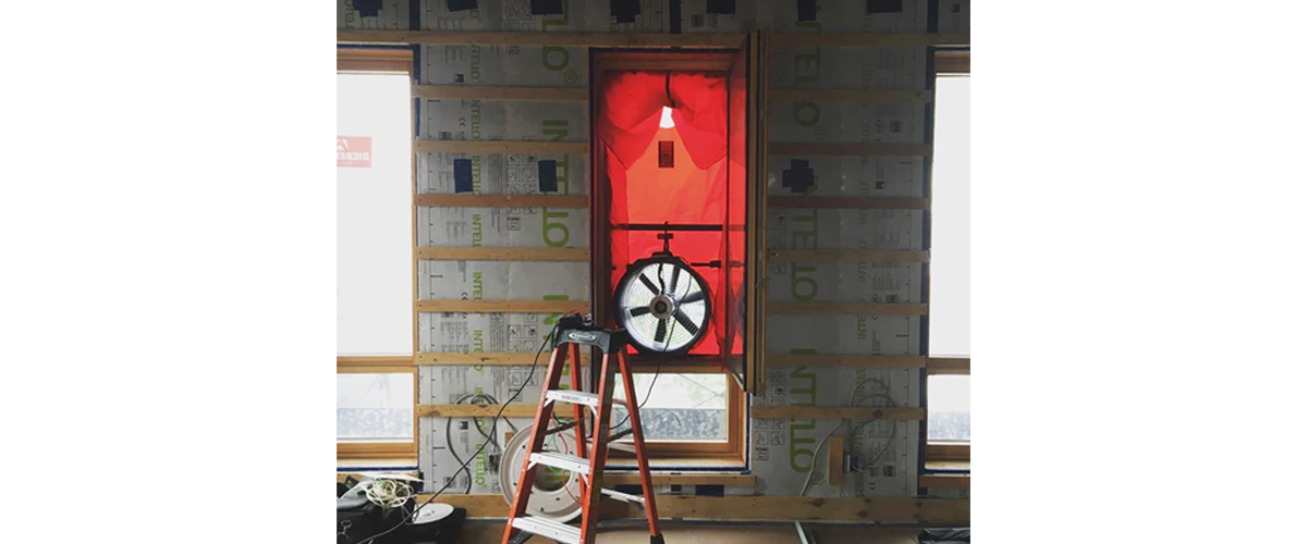 Blower Door Protocol for Passive House Certification