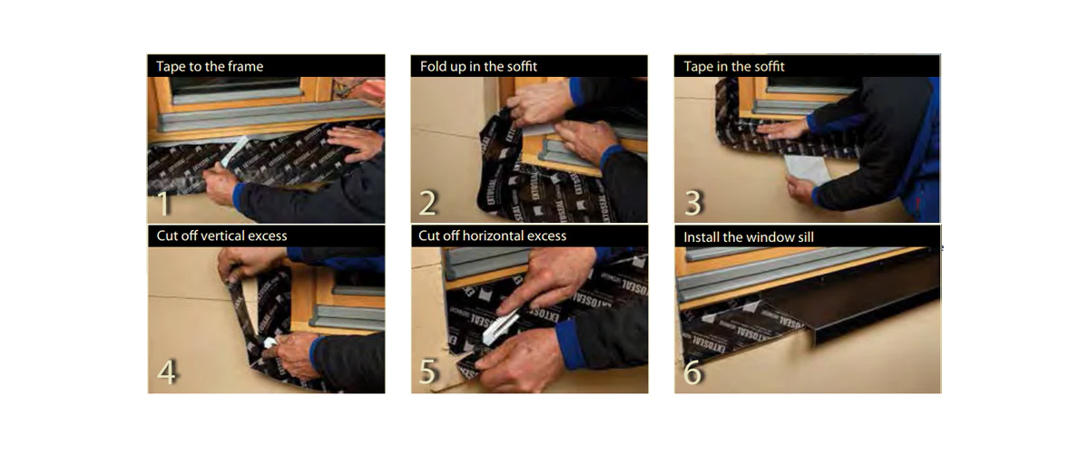 Heavy-Duty Window Flashing by Chris Corson Using EXTOSEAL ENCORS