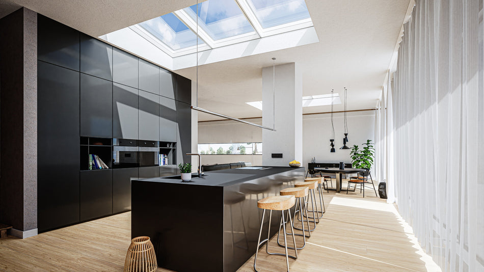 Lamilux MS78 Modular Glass Skylight