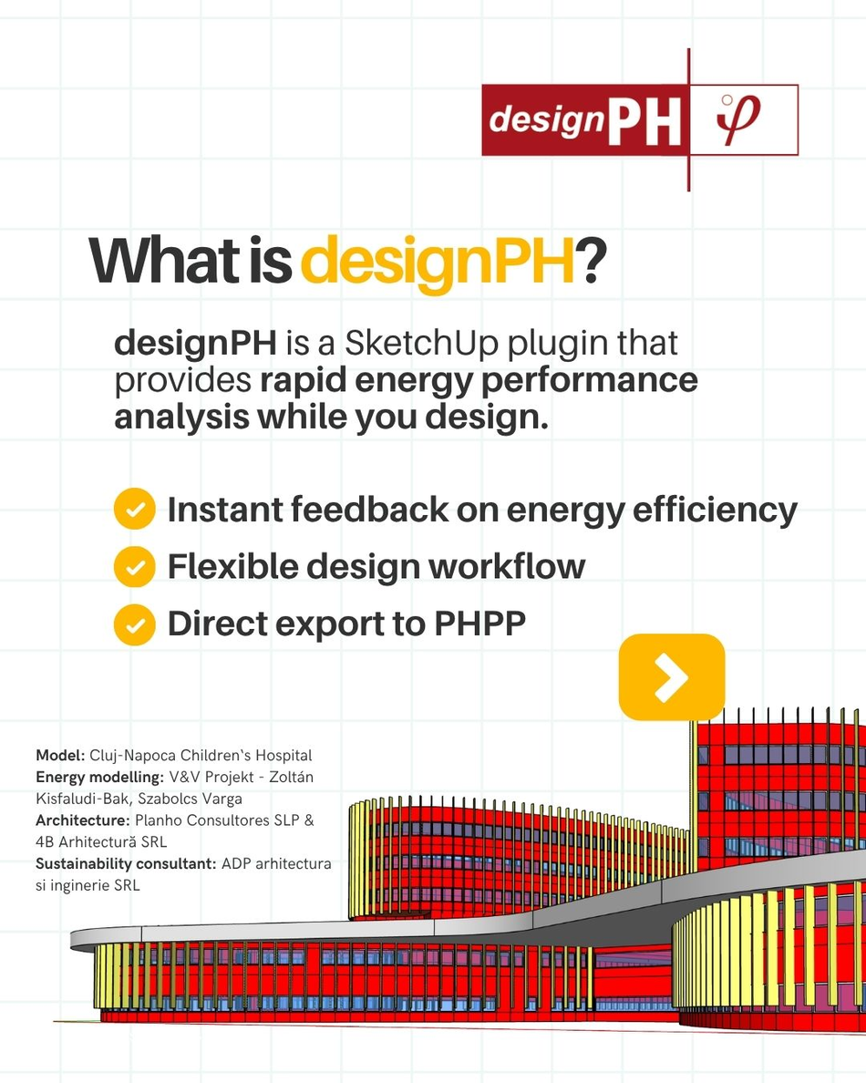 designPH 3.0: SketchUp Interface for PHPP