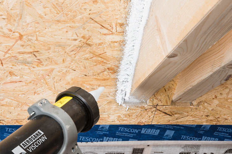 AEROFIXX application tool for VISCONN liquid applied air barrier